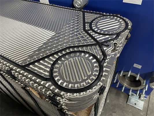 0.4mm - 0.6mm Sondex Heat Exchanger Plate نیکل/تیانینوم/فولاد ضد زنگ