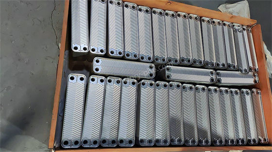 صفحه مبادله گرما تیتانیوم اکسسن 0.5mm 0.6mm ضخامت