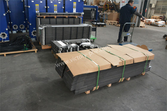مبادله گرما صفحه های APV 0.5mm 1.00mm ضخامت مواد فولاد ضد زنگ