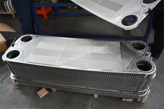 مبادله گرما صفحه های APV 0.5mm 1.00mm ضخامت مواد فولاد ضد زنگ