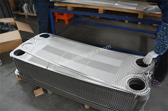 فلز Accessen تبادل کننده گرما صفحه آلیاژ سفارشی Veneer منطقه