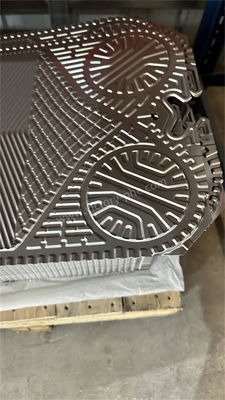 پوشش پودری صاف GEA مبادله گرما 0.5mm 0.6mm ضخامت