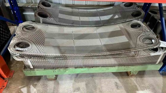 استیلوی GEA صفحه مبادله گرما صفحه هیرینگبون الگوی