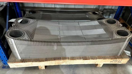 صفحه مبادله گرما Hastelloy GEA 0.5mm / 0.6mm ضخامت اندازه
