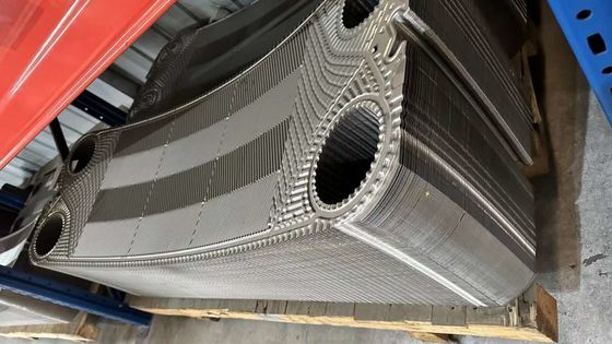 اجزای مبادله گرما صفحه ای APV / SPX نیکل خالص Ni200 Ni201 Hastelloy