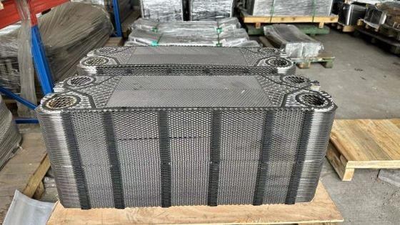 صفحه های مبادله گرما PHE Vicarb عرض 500mm با گاسکت NBR