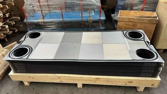 3.0mpa Accessessen Heat Exchanger Plate 0.5mm-1.0mm در هر دو سمت