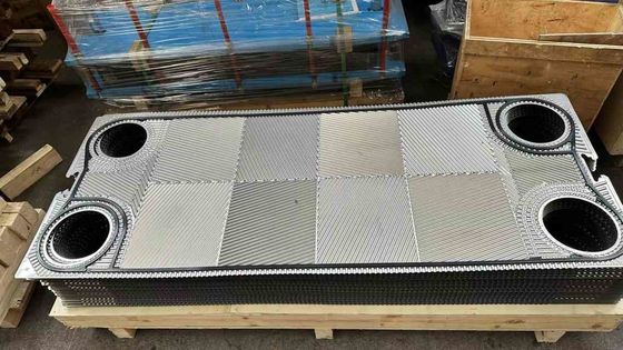 انتقال گرما بهینه دسترسی صفحه مبادله گرما اندازه سفارشی DN50-DN500 اندازه اتصال
