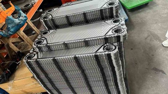 S100 S121 S4A انواع Sondex صفحه مبادله گرما برای انتقال گرما و خنک سازی با سرعت جریان پایین