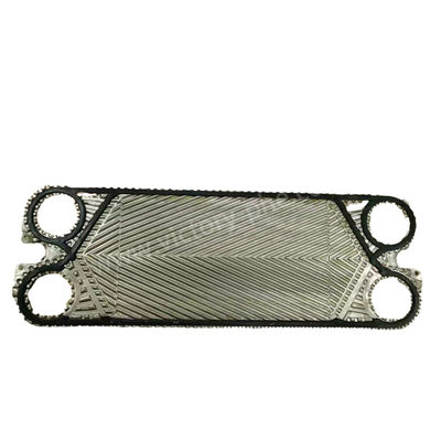 0.5mm 0.6mm 316/Hastelloy C276 مواد صفحه های مبادله گرما Sondex برای انتقال گرما