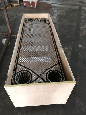 مبادله گرما صفحه ای کاملاً جوش داده شده برای منطقه انتقال گرما 10-1000 M2 در کاربردهای صنعتی