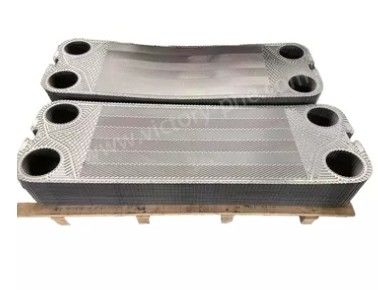 100mm عرض صفحه فشار بالا صفحه مبادله گرما برای درجه حرارت بالا و فشار بالا برنامه های کاربردی